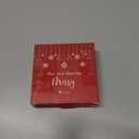 2 x Goat Christmas Ornament 2025 - Funny Goat Gifts for Goat Lovers, Women, Men, Farm Animal Ornaments for Family, Friends, Farmers - Rustic Ceramic Hanging Holiday Decorations