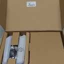 Veise VE017-B Fingerprint Smart Lock for Front Door, App Control, 8-in-1 Keyless Entry Deadbolt with 2 Zinc Alloy Lever Handles Set, Emergency Power Port, Auto Lock, Electronic Keypad, Satin Nickel