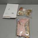 Rose Gold Sweet 16th Birthday Banner Backdrop with Confetti Balloon Garland Arch, Happy 16 Birthday Banner Balloon Set for Girls, Pink Sixteen Bday Poster Photo Booth Decor