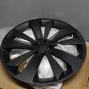 Hub Cap Wheel Cover Compatible with 2017-2023 Subaru Impreza, Matte Black OEM Style Tire Hub Hubcap Replace Wheel Cover 1pc Fit for Subaru Impreza 2017 2018 2019 2020 2021 2022 2023 28811FL010 28811FL