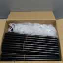 Mavivegue Clothes Organizer with 4 Hanging Rods, Portable Closet Wardrobe, Non-Woven Fabric Cover, Large Capacity Storage for Bedroom and Living Room,Black, 67" W x 17" D x 67" H