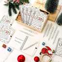 Colarr 50 Sets Coworker Christmas Gift Bulk Colorful String Lights Pattern A6 Spiral Notebooks Ballpoint Pens Coworkers Are Like Christmas Lights Inspirational Gifts for Office Staff Team Teacher