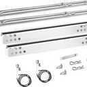 Grill Replacement Parts for Charbroil Performance 2 Burner 463625217, 463625219, 463673517, 463673019, 463673617, 463673619, Heat Plate Tent Shield, Crossover Tube for Char-Broil 2 Burner Gas Grill