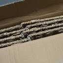 Vagusicc Wicker Storage Basket, Set of 2 Seagrass Storage Baskets, Foldable Wicker Basket 9 Inch Square Cube Storage Bins Storage Baskets for Organizing Shelf Baskets, 9''x9''x9''