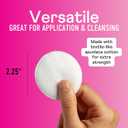 Swisspers Premium Cotton Rounds  100 Count (Pack of 6) - 100% Pure Cotton - Soft, Absorbent, Hypoallergenic Pads for Makeup Removal, Skincare, Baby Care and Facial Cleansing - Lint Free