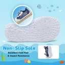 BARERUN Kids Aqua Shoes Boys Girls Slip Resistant Neoprene Water Shoes Water Shoes Boys Baby 12-18 Months Toddler Girl Water Shoe Blue Toddler Size 6