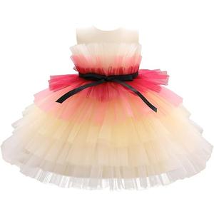 Flower Baby Girl Lace Dress Toddler Tulle Sleeveless Bow Princess Party Wedding Pageant Bridesmaid, (0-6T), Color Yellow2, Flower Baby Girl Lace Dress Toddler Tulle Sleeveless Bow Princess Party Wedding Pageant Bridesmaid, (0-6T), Color Yellow2,