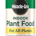 Miracle-Gro Indoor Plant Food for All Plants, Liquid Plant Food for Houseplants, Flowers, Vegetables, Herbs, and More, 8 fl. oz.