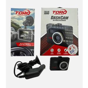 Torq Performance Car Dash Camera Video Recorder With Mic FHD 1080P Night Vision
