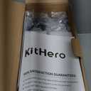 Magnetic Spice Rack with 24 Jars, 216 Labels, 1 Steel Funnel for Refrigerator，Microwave Oven - Full Set of Spice Organizer