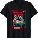 Autopsy for Beginners Vintage Childgame Horror Goth Punk T-Shirt, Men, Black, 3X-Large