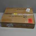 Furologee End Table with Charging Station, Nightstand with Fabric Drawers, Side Tables with USB Ports & Outlets, Night Stand with Storage Shelf & Hooks, for Living Room/Bedroom, White