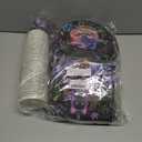 350 Pcs Halloween Party Decorations Supplies for 50 Guests, Halloween Birthday Party Decorations Including Plates, Dessert Plates, Paper Cups, Napkins, Knives, Forks and Spoons for Horror Party Decor