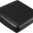 Fuloon Faux Leather Couch Cushion Slipcover, Waterproof Stretch Covers for Sofa, RV Chair Seat Cover, Individual Loveseat Couch Cushion Replacement, PU Leather Sofa Slipcovers(1 Pack, Black)