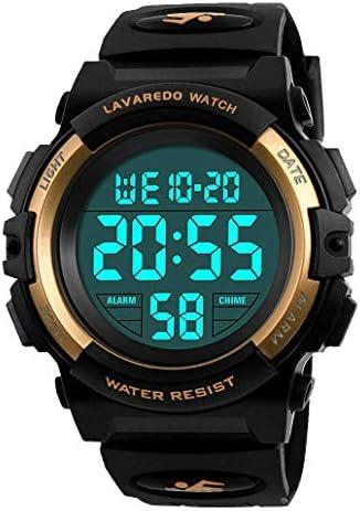 Kids Watch,Boys Watch for 3-15 Year Old Boys,Digital Sport Outdoor Multifunctional Chronograph LED 50 M Waterproof Alarm Calendar Analog Watch for Children with Silicone Band,Kids Gift
