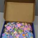 Valentines Day Cards for Kids School with 28 PCS Wacky Tracks Fidget Spinners, Kids Valentine Party Favor, Valentine's Day Classroom Prizes, Ideal Valentine Exchange Gift