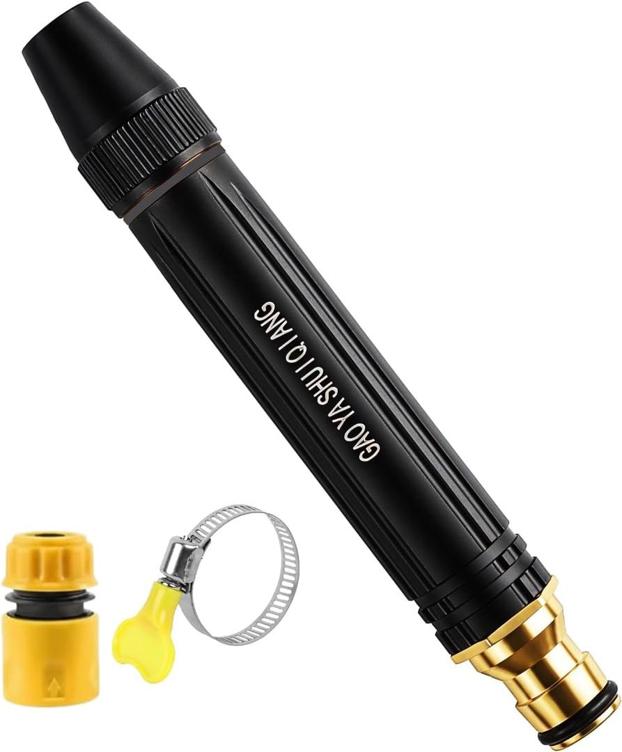 2026 New Jet Nozzle Convenient and simple Home High-Pressure Car Wash Water Gun with Booster Nozzle, Hose Set, Multi-Function Sprayer for Lawn, Garden, and Plant Watering