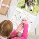 Ospelelf 2026-2027 Wall Calendar 12"X12", 18 Months Hanging Calender, Spiral Bound Dog Calendar for Easy Organizing, Use Jan 2026 - Dec 2027