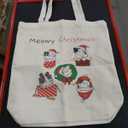 Canvas Tote Bag For Women, Сat tote bag, Meowy christmas, holiday tote, christmas tote bag, funny christmas gift, christmas gift