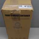 Cereal Containers Storage Set (4L / 135.2oz), 8PCS Airtight Food Storage Containers with Lids, Cereal Dispensers for Kitchen Pantry Organization and Storage with Pour Spout, 20 Labels, Marker