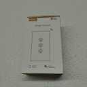 MOES WiFi RF Smart Light Dimmer Switch, Smart Life/Tuya APP Relay Status Backlight Switch Off RF Remote Control Voice Compatible with Alexa Google Assistants, White Touch