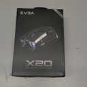 EVGA X20 Gaming Mouse, Wireless, Black, Customizable, 16,000 DPI, 5 Profiles, 10 Buttons, Ergonomic 903-T1-20BK-KR