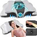 Sleep Doctor Approved Cervical Neck Pillow for Sleeping, Ergonomic Contour Side Sleeper Pillows for Adults, Cooling Orthopedic Pillow for Pain Relief Support, Memory Foam Pillows Back Stomach Sleepers