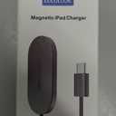 LULULOOK Magnetic Wireless Charger Cord for iPad Pro 13" M5 / M4 ONLY, 35W Aluminum Alloy Charger Fast Charing for iPad Pro 13 inch M5/M4 with 6.5ft USB-C Cable