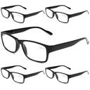 Gaoye Professional Reading Glasses for All Day - Computer Readers with Blue Light Protection - Value Pack