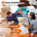 addlon Ceiling Fans with Lights, 32 inch Low Profile Ceiling Fan with Light and Remote Control, Flush Mount, Reversible, 3CCT, Dimmable, Quiet, Silver Small Ceiling Fan for Bedroom Indoor/Outdoor Use