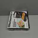 Elite Gourmet ESM2207XSS Sandwich Panini Maker Grilled Cheese, Machine Tuna Melt Omelets Non-stick Cooking Surface, 2 Slice, 750 Watts, Stainless Steel