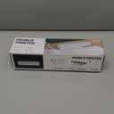 iDPRT MT610 Pro Portable Thermal Printer, 300DPI HD Mobile-Travel-Printers, Inkless-Wireless-Small-Printer for Home Use, Office, Vehicles, Bluetooth Printers Supports 8.5" x 11" US Letter&A4&A5, Black