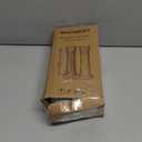 Solid Beech Wood Salt & Pepper Grinder 5PC Set, 9.25inch Manual Mills with Tray & Wooden Spoons, Adjustable Coarseness Ceramic Core,Refillable Non-Slip Base for Kitchen Countertop Dining Decor