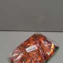 12 x 108 Inch Orange Sequin Table Runner Glitter Rectangle Big Sequin Table Runner for Wedding Party Birthday Christmas Halloween Decoration (1 Pack)