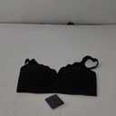 Women's Cotton Blend Wireless Nursing Bra Soft Wire Free Bra with Easy Drop Cups L