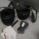 Hycline Mountain Bike Tires Set: 2-Pack 20/24/26x2.125 Inch Folding Replacement High-Density Bicycle Tires and Pair Inner Tubes with Tire Levers Compatible for Street & Off-Road Riding