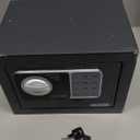 PATRON small safe box with keymini safe for moneysmall coin safes for home with codelittle jewelry lock box for kidsWall or Cabinet Safe for personal items0.236 Cubic Feet Black