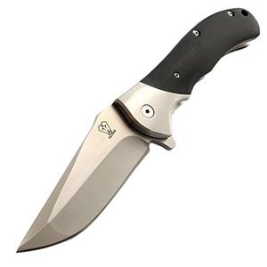 Eafengrow Tactical Pocket Knives Blade Knife G10 Steel Handle Ball Bearing Outdoor Camping Knife (EF5)