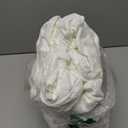 Genina 100% Waterproof Dining Room Chair Covers Set of 6 Stretch Kitchen Chair Covers Parsons Chair Slipcovers for Dining Room Chair Protector Cover, Removable, Washable (Leaf Pattern-Cream) (Regular-6 Pack)