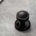 1 Pack Oil Rubbed Bronze Door Knob Interior Privacy Door Knobs Antique Door Knobs for Bedroom and Bathroom Zinc Alloy