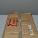 LOAAO 17x57 Inches Black Rectangle Bathroom Mirror Wall, Matte Black Aluminum Alloy Frame, Tempered Glass, Hangs Vertically or Horizontally, Easy to Install