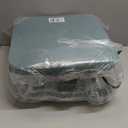 OVOV 14x14 Chair Cushions for Metal Dining Chairs Set of 4 Non Slip Thick Textured Chair Pads for Dining Chairs with Ties and Removable Cover (4, Sage Green)