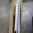 Tvilum 4-Drawer Desk, Modern White Office Writing Desk with Storage, Compact and Functional Desk for Home or Office