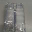 TOFLEN 50 Pack 3.5 oz Mini Dessert Cups with Lids for Party, Square Plastic Dessert Cups with Spoons for Yogurt, Parfait, Pudding, Jello and Appetizers, Dessert Shooters