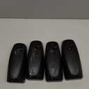 Maxcheck 4 Pcs Automatic Air Freshener Spray Dispenser Wall Mounted Automatic Spray Dispenser Air Freshener for Bathroom Battery Operated Free Standing for Commercial Place and Room(Black)