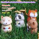 Mechanical Kitchen Timer, Cute Animal Wind Up 60 Minutes Manual Countdown for Kids, Classroom, Home, Study and Cooking (Orange Fox)