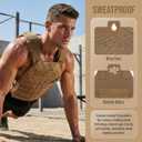 Adjustable Weighted Vest Fitness Sport Training Strength and Endurance Training, Quick Release with Molle for Running, Fitness Workouts