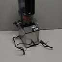 Cold Press Juicer, Juicer Machines with 4.35'' Wide Feed Chute, Stainless Steel Masticating Juicers Easy to Clean, Ergonomic Operational Panel Design, High Juice Yield, Golden Color Knob