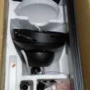 52 Inch Ceiling Fans with Lights and Remote - Black Ceiling Fan with Light, Quiet Reversible DC Motor, Dimmable Tri-Color LED, 5 Blades, Modern Indoor/Outdoor Ceiling Fans for Patios Bedroom