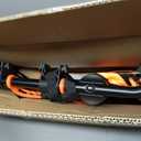 Sports Deluxe 2-Bike Trunk Mount Rack, Model SY-Trunk-BR, Black + Orange up to 70lbs Load (Trunk Bike Rack)